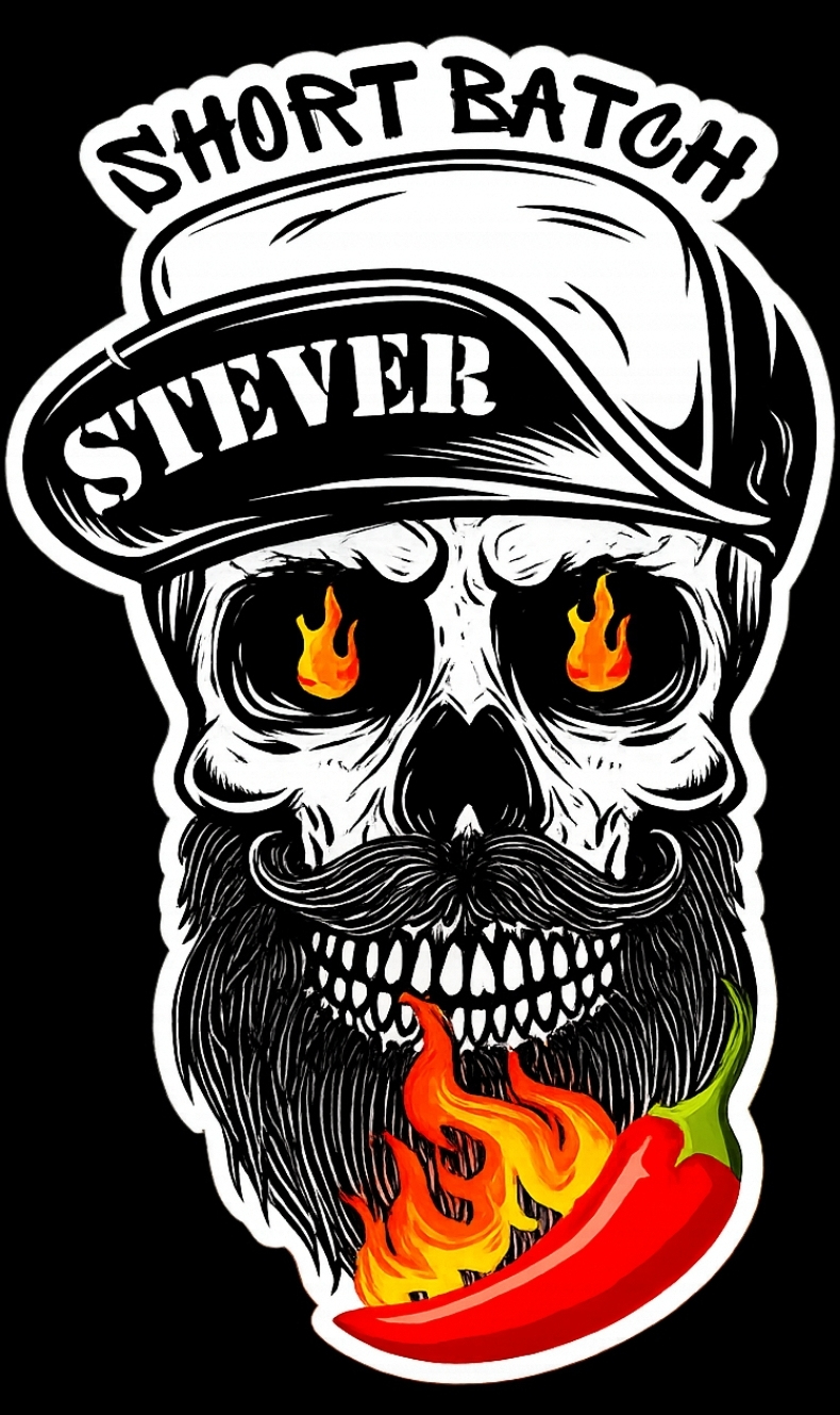 hot sauce peppers logo mark